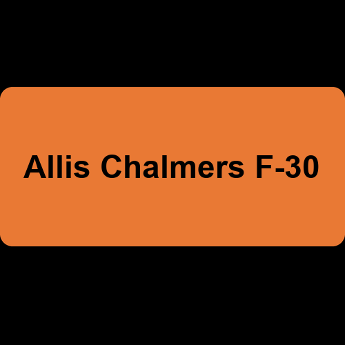 Allis Chalmers F-30